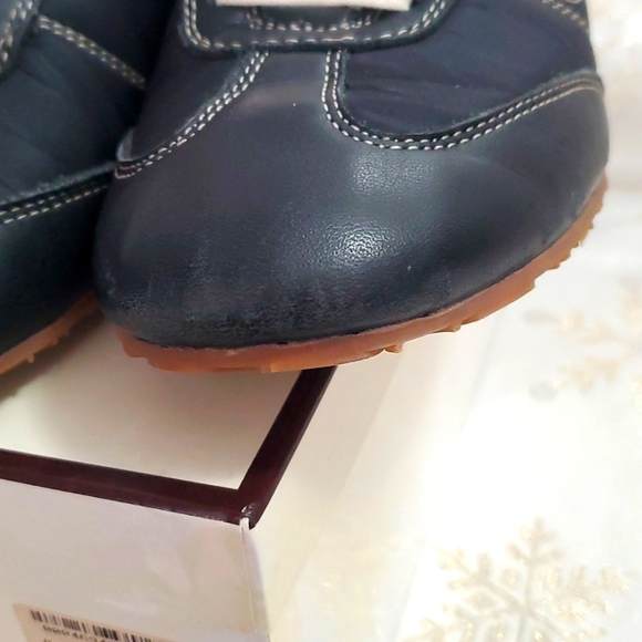 Women's Coach Brandi Black Leather and Nylon Shoes Size 7 - Picture 7 of 7